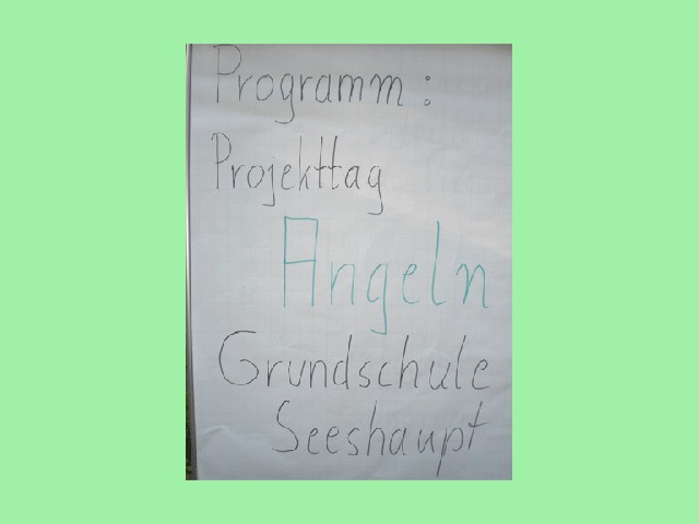 Projekt - Grundschule Seeshaupt/ SAK - im Juli 2008